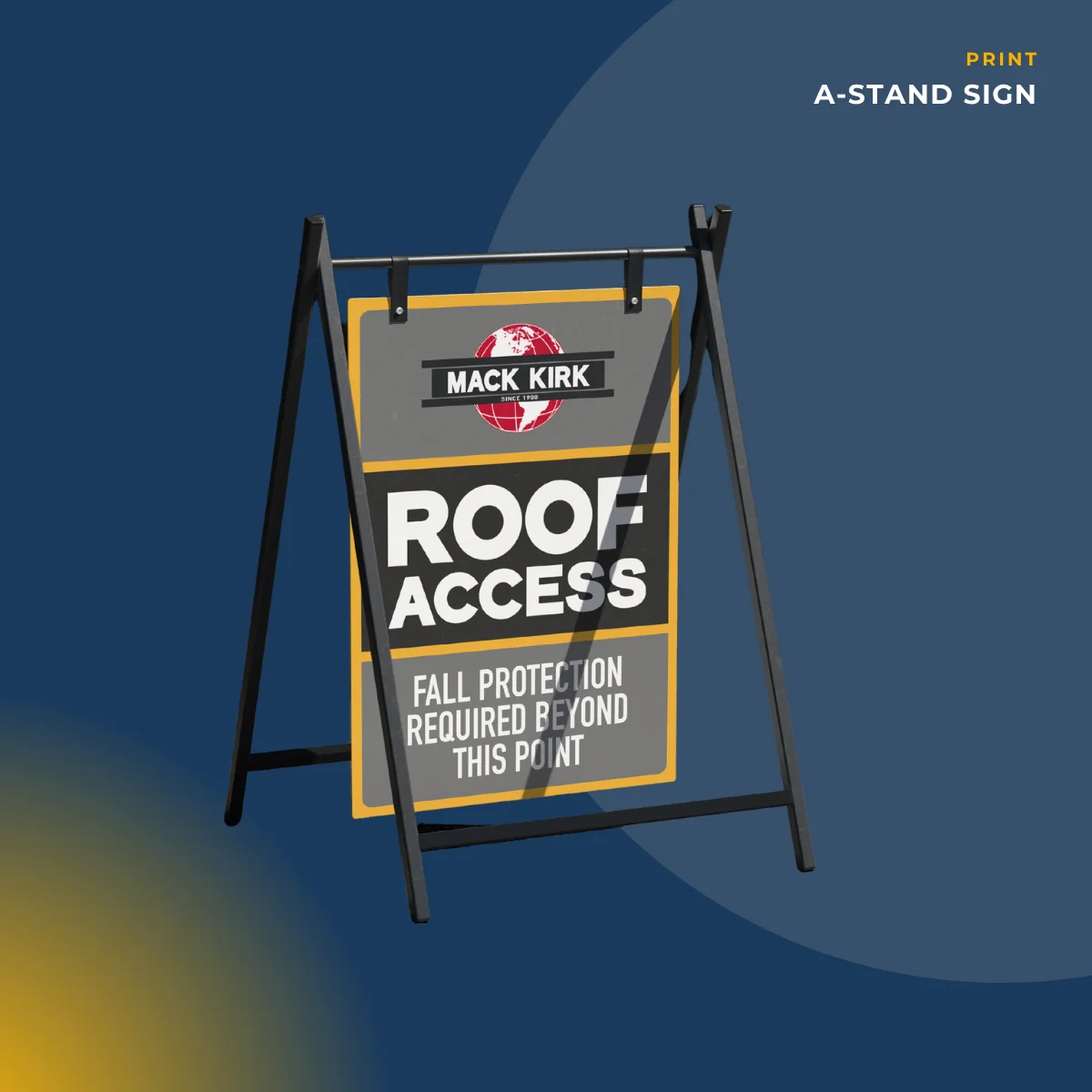 A-Stand Sign