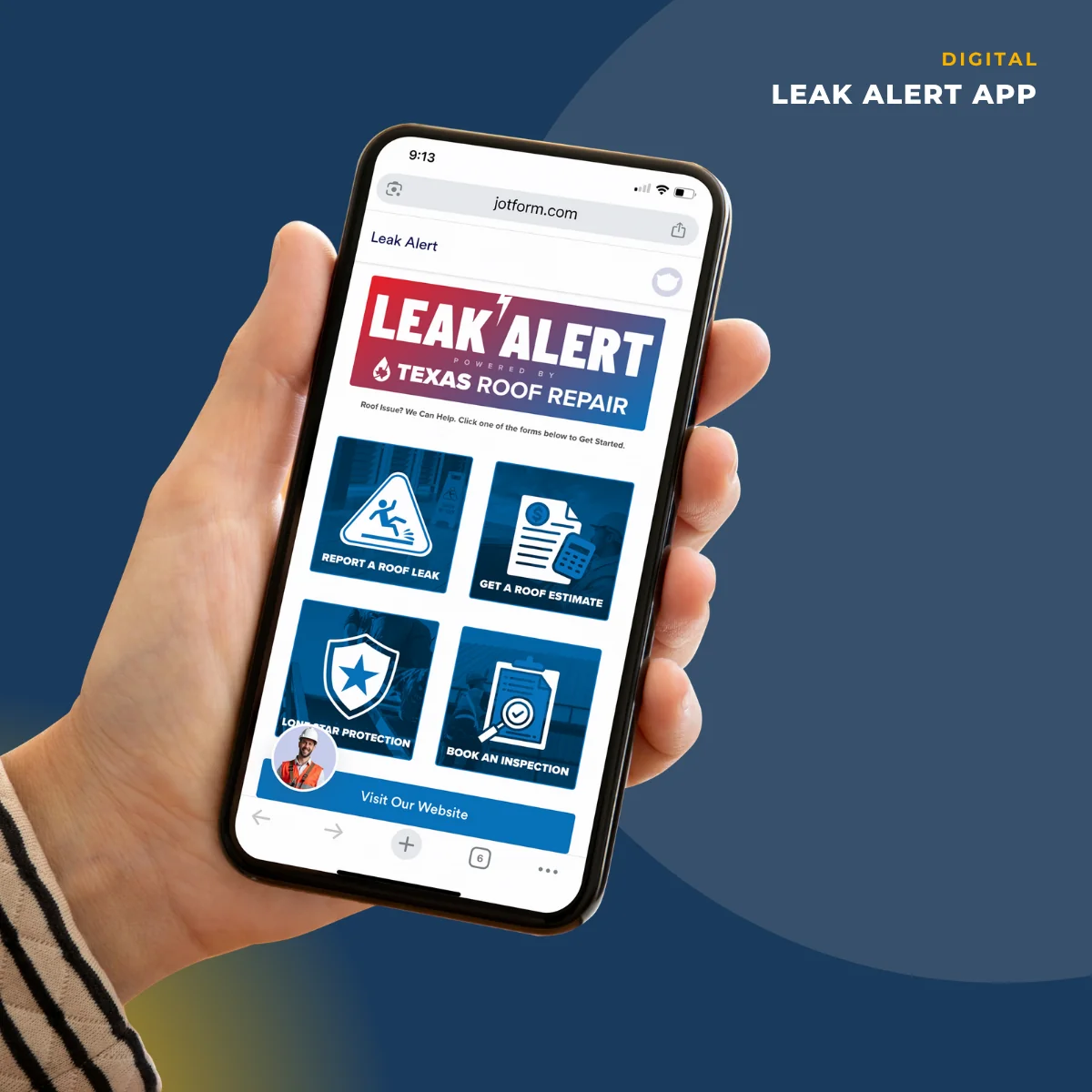 Leak Alert App